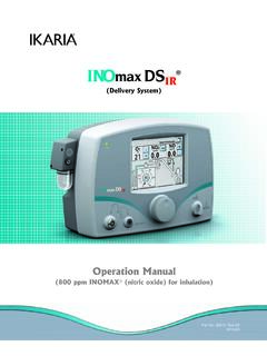 Operation Manual - INOMAX