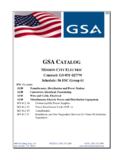 GSA CATALOG - GSA Advantage