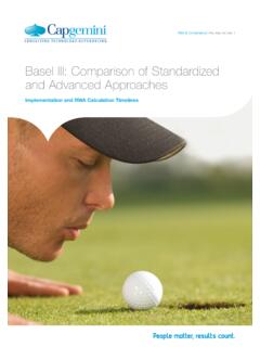 Basel III Comparison of Standardized and Advanced Approaches