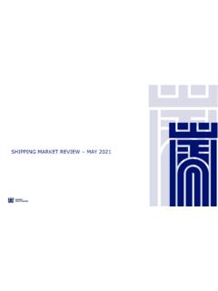 SHIPPING MARKET REVIEW MAY 2021 - Ship Finance