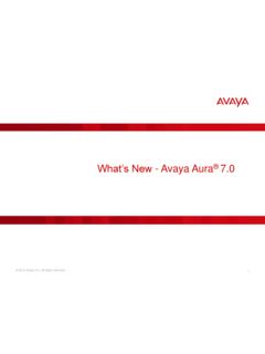 What’s New - Avaya Aura 7 - RMAUG