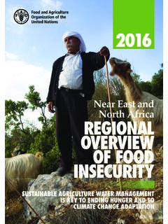 2016 Near East and North Africa Regional Overview of Food ...