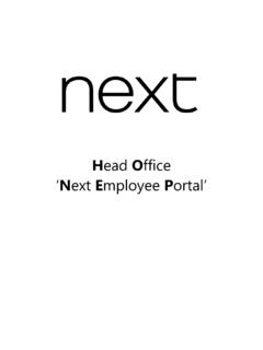 Next Employee Portal’