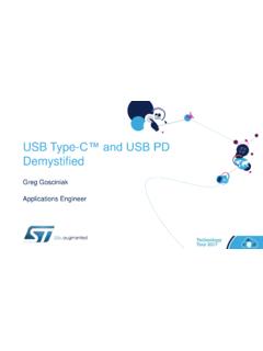 USB Type-C™ and USB PD - STMicroelectronics