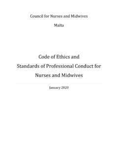 Code of Ethics and Standards of Professional Conduct for ...