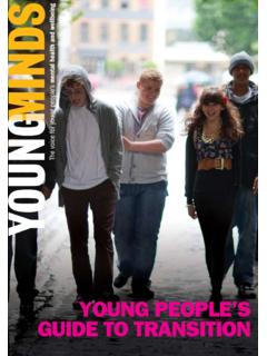 Young PeoPle’s guide to transition - dawsonmarketing.co.uk