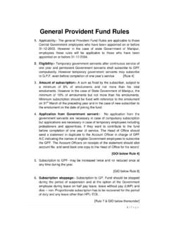 General Provident Fund Rules - satmanipur.nic.in