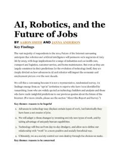 AI, Robotics, and the Future of Jobs - fusbp.com