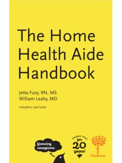 The Home Health Aide Handbook - …