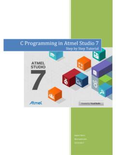 C Programming in Atmel Studio 7 - Nicer Land