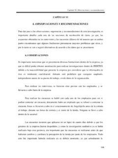 6. OBSERVACIONES Y RECOMENDACIONES - Universidad de …