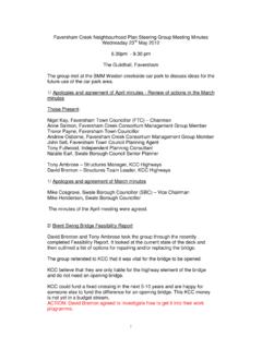 May 2012 Minutes1 - Faversham Creek Neighbourhood Plan