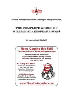 The complete works of william shakespeare (abridged