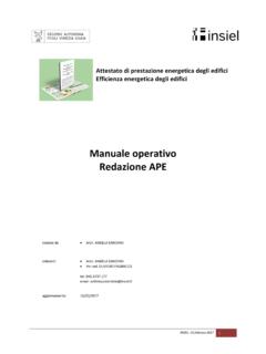 Manuale operativo Redazione APE - insiel.it