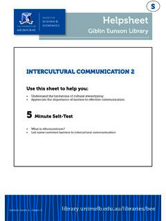 INTERCULTURAL COMMUNICATION 2 - Library