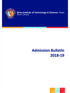 ADMISSION BULLETIN 2022-2023
