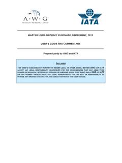 MASTER USED AIRCRAFT PURCHASE AGREEMENT, 2012 …