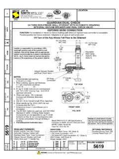 5619, Guardian Dual Check 1/4 Turn Non-Freeze Hydrant with ...