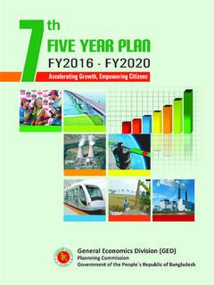 Seventh Five Year Plan FY2016 – FY2020