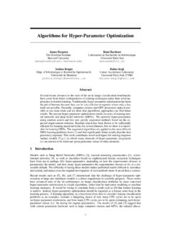 Algorithms for Hyper-Parameter Optimization - NeurIPS