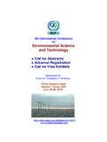9th International Conference on Environmental Science and ...