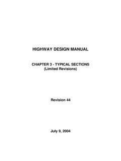 CHAPTER 3 - TYPICAL SECTIONS (Limited Revisions) Revision 44