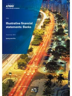 Illustrative financial statements: Banks - KPMG