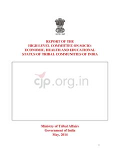 REPORT OF THE HIGH LEVEL COMMITTEE ON SOCIO