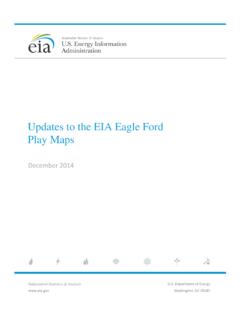 Updates to the EIA Eagle Ford Play Maps
