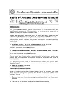 State of Arizona Accounting Manual