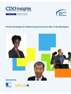 Proven Strategies for Addressing Unconscious Bias in the ...