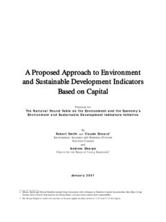 A Proposed Approach to Environment and …