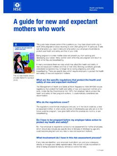 indg373 - A guide for new and expectant mothers who work - …