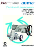Electric multi-turn actuators - Tri-State Tech
