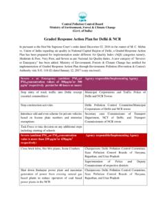 Graded Response Action Plan for Delhi &amp; NCR
