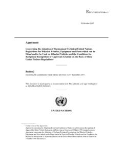 Agreement - UNECE