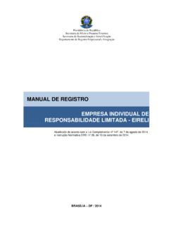 MANUAL DE REGISTRO EMPRESA INDIVIDUAL DE …