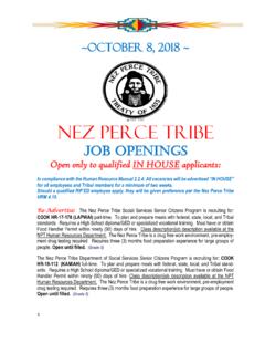 Nez Perce tribe