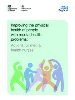 Improving the physical health of people with mental health …