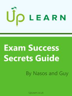 Exam Success Secrets Guide - Up Learn