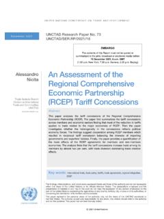 An Assessment of the Regional Comprehensive Economic ...