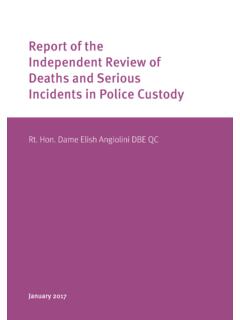 Report of the Independent Review of Deaths and Serious ...