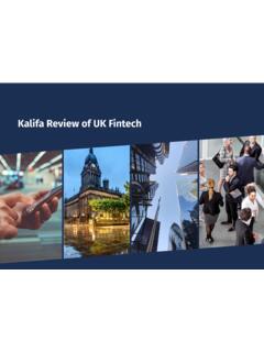 Kalifa Review of UK Fintech