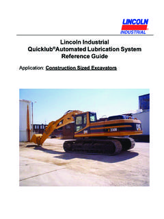 Lincoln Industrial Quicklub Automated Lubrication System ...