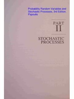 Probability Random Variables and Stochastic …