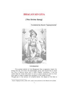 Bhagavad Gita - Ensinamentos Sagrados da Vedanta