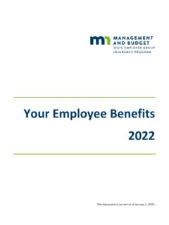 Your Employee Benefits - Minnesota