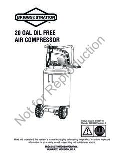 20 GAL OIL FREE AIR COMPRESSOR - bsintek.basco.com