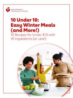 10 Under 10: Easy Winter Meals (and More!)