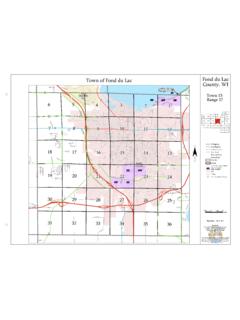 Town of Fond du Lac Tax Parcel Maps - Wisconsin